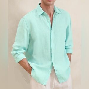 Banana Republic Castello Linen Shirt (NWOT)